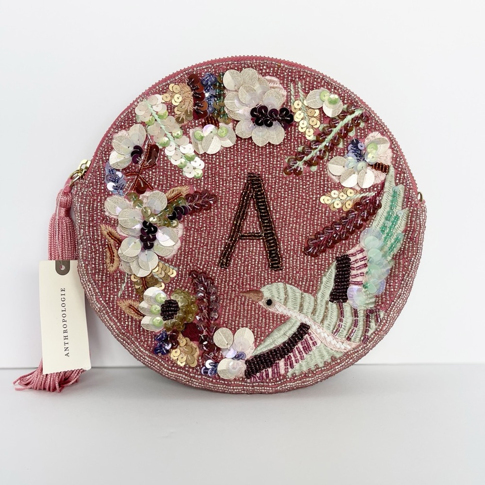 Anthropologie x Anna Harlow Russo Monogram "A" Handbag